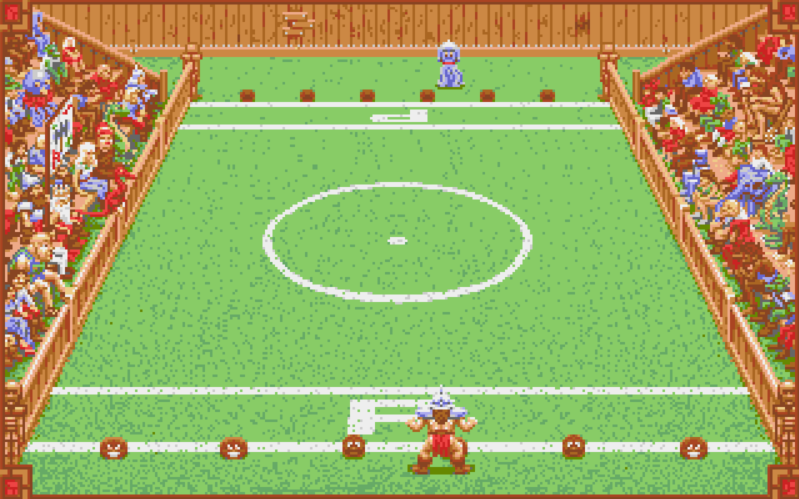 Grand Monster Slam - Atari ST game screenshot (1989) by Rainbow Arts